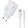 CHARGER WK WP-U76, WITH LIGHTNING CABLE WHITE