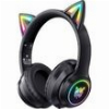 ONIKUMA ΑΣΥΡΜΑΤΑ ΑΚΟΥΣΤΙΚΑ GAMING B90 ΜΕ ΑΥΤΙΑ ΓΑΤΑΣ (ΜΑΥΡΟ)