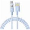 BASEUS DISPLAY 2 100W 5A USB-A TO TYPE-C CABLE 1M BLUE