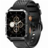 BLACKVIEW BT5.3 WATERPROOF-10M SMARTWATCH WITH DA GPT & LED TORCH BLACK W10PRO-B