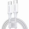 UGREEN TYPE-C TO TYPE-C CABLE US557 15267 100W 5A 1M WHITE