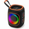 LAMTECH PORTABLE RGB WIRELESS V5.3 SPEAKER 20W BLACK ORANGE LAM980978
