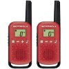 MOTOROLA TALKABOUT T42 WALKIE TALKIE 4KM RED
