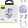 BASEUS ENCOK WM01 TWS TRUE WIRELESS BLUETOOTH HEADSET PURPLE