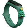 STRAP XIAOMI MI BAND 3/ MI BAND 4 XMAS TREE GREEN BULK