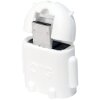 LOGILINK AA0063 MINI MICRO USB B/M TO USB A/F OTG ADAPTER WHITE