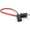 PURE 5-PIN TO 11-PIN MICRO USB MHL ADAPTER CABLE RED