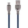 FOREVER TORNADO USB TYPE-C CABLE 1M 3A NAVY BLUE