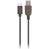 MAXLIFE CABLE MICRO USB FAST CHARGE 2A 1M BLACK