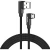 SAVIO CL-161 REVERSIBLE FAST CHARGING CABLE MICRO USB ? USB A 1M