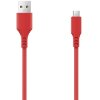 SETTY CABLE USB- MICROUSB 1,0 M 2A RED