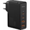 BASEUS GAN2 PRO 4 PORT QUICK CHARGER 2X USB + 2X TYPE C 100W BLACK
