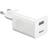 BASEUS UNIVERSAL WALL CHARGER QC 3.0 USB 24W WHITE