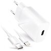 FORCELL TRAVEL CHARGER USB C PORT LIGTNING 3A 20W WITH PD AND QC 4.0