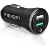 SPIGEN F27QC CAR CHARGER QC 3.0 2X USB BLACK