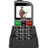 ΚΙΝΗΤΟ EVOLVEO EASYPHONE FM WITH A CHARGING STAND SILVER