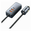 BASEUS CAR CHARGER 2X USB + 2X TYPE-C 120WATT