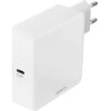 DELTACO USBC-AC140 USB-C WALL CHARGER 65W WHITE