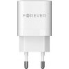 FOREVER TC-05 GAN PD QC CHARGER 1X USB-C 1X USB 33W WHITE