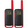 MOTOROLA TALKABOUT T62 TWIN-PACK + CHARGER RED