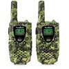 NEDIS WLTK0810BK WALKIE-TALKIE SET 2 HANDSETS UP TO 8KM FREQUENCY CHANNELS: 8 PTT / VOX GREEN