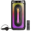 OSIO OBT-8020 ΦΟΡΗΤΟ ΗΧΕΙΟ BLUETOOTH ΜΕ USB, LED, AUX, TF, RC, FM, TWS ΚΑΙ ΕΝΣ. ΜΙΚΡΟΦΩΝΟ ? 60 W