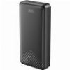 XO PB313 LIGHT DISPLAY POWERBANK 20000MAH BLACK COLOR