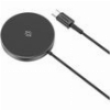 WIRELESS CHARGER MAGNETIC MINI FONENG W03 15W WITH STAND & CABLE 1M BLACK