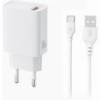 XO L159 (EU) QC18W 1XUSB-A CHARGER WITH TYPE-C CABLE