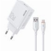 CHARGER WK WP-U76, WITH MICRO USB CABLE WHITE