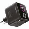 MOBILE ORIGIN 65W GAN DISPLAY CHARGER PW3 USB-C SELF-RETRACTING CABLE + USB-C + USB-A