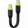MOBILE ORIGIN COMPACT CABLE USB-C TO USB-C BLACK