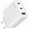 MOBILE ORIGIN GAN 40W WALL CHARGER MO13 WHITE 1 USB-A + 2 USB-C