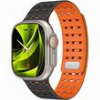 MOBILE ORIGIN MAGNETIC STRAP BLACK/ORANGE APPLE WATCH 49MM/46MM/45MM/44MM