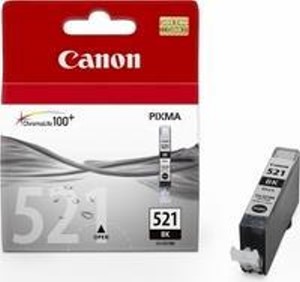 ΓΝΗΣΙΟ ΜΕΛΑΝΙ CANON ΜΑΥΡΟ (BLACK) ΜΕ OEM: CLI-521BK