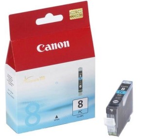 ΓΝΗΣΙΟ ΜΕΛΑΝΙ CANON ΦΩΤΟΓΡΑΦΙΚΟ ΚΥΑΝΟ (PHOTO CYAN) ΜΕ OEM: CLI-8PC