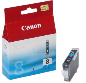 ΓΝΗΣΙΟ ΜΕΛΑΝΙ CANON ΚΥΑΝΟ (CYAN) ΜΕ OEM: CLI-8C