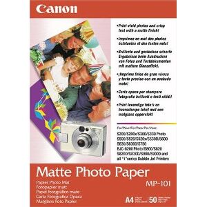 ΓΝΗΣΙΟ PHOTO PAPER CANON MATTE A4 ΜΕ OEM : MP-101