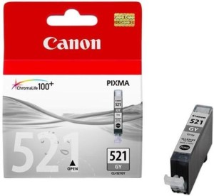 ΓΝΗΣΙΟ ΜΕΛΑΝΙ CANON ΓΚΡΙ (GREY) ΜΕ OEM: CLI-521GY