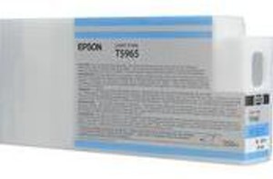 ΓΝΗΣΙΟ ΜΕΛΑΝΙ EPSON LIGHT CYAN 350ML ME OEM: T596500