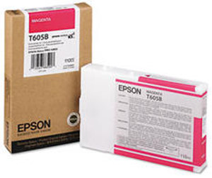 ΓΝΗΣΙΟ ΜΕΛΑΝΙ EPSON MAGENTA 110ML ME OEM: T605B00