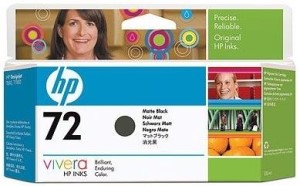 ΓΝΗΣΙΟ ΜΕΛΑΝΙ HEWLETT PACKARD NO 72 VIVERA ΜΑΥΡΟ ΜΑΤ (ΜΑΤΤΕ BLACK) ΜΕ OEM: C9403A