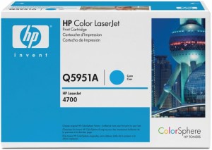 ΓΝΗΣΙΟ HEWLETT PACKARD CYAN PRINT CARTRIDGE ΜΕ COLORSPHERE TONER ΜΕ OEM: Q5951A