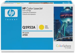 ΓΝΗΣΙΟ HEWLETT PACKARD YELLOW PRINT CARTRIDGE ΜΕ COLORSPHERE TONER ΜΕ OEM: Q5952A