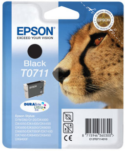 ΓΝΗΣΙΟ ΜΕΛΑΝΙ EPSON BLACK ΜΕ OEM: T071140