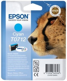 ΓΝΗΣΙΟ ΜΕΛΑΝΙ EPSON CYAN ΜΕ OEM: T071240