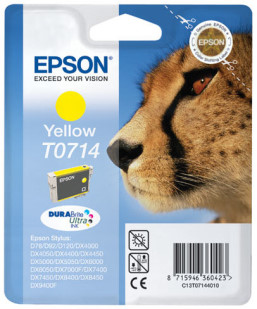 ΓΝΗΣΙΟ ΜΕΛΑΝΙ EPSON YELLOW ΜΕ OEM: T071440