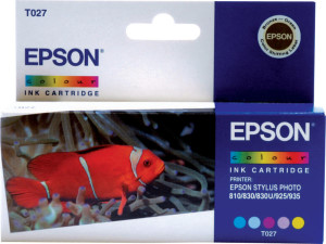 ΓΝΗΣΙΟ ΜΕΛΑΝΙ EPSON 5ΧΡΩΜΟ (5-COLOR) ΜΕ OEM: T027401