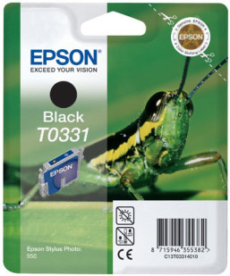 ΓΝΗΣΙΟ ΜΕΛΑΝΙ EPSON ΜΑΥΡΟ - BLACK ΜΕ OEM: T033140