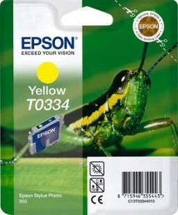 ΓΝΗΣΙΟ ΜΕΛΑΝΙ EPSON YELLOW ΜΕ OEM T033440